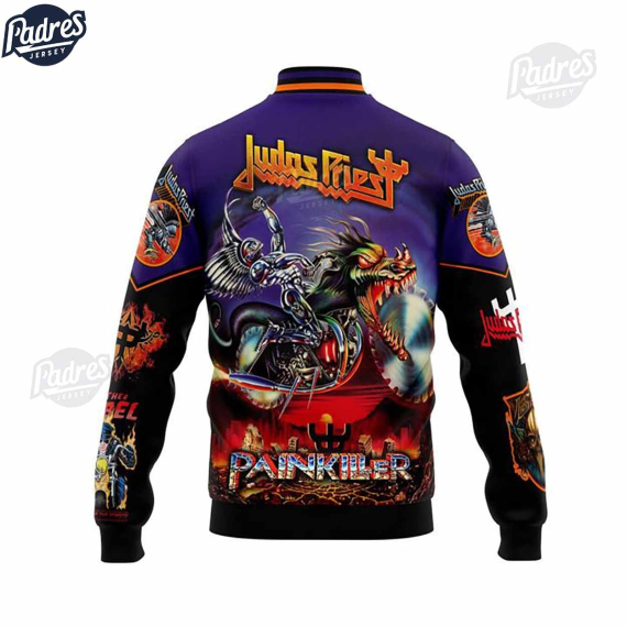 Music Judas Priest Baseball Jacket HG
