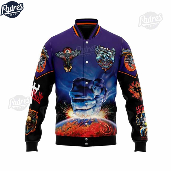 Music Judas Priest Baseball Jacket HG