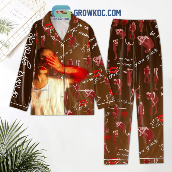 Ariana Grande We Can't Be Friends Wait For Your Love Pyjama Pajamas Set NVA
