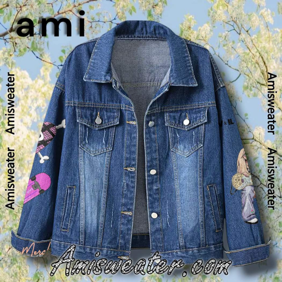 Avril Lavigne Greatest Hits Tour 2025 Hooded Hoodless Or Hooded Denim Jacket HG