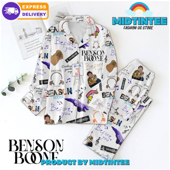 Benson Boone Before You Pyjama Pajamas Set HG Set HG