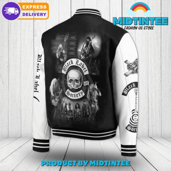 Black Label Society Custom Name Baseball Jacket or Bomber Jacket HG
