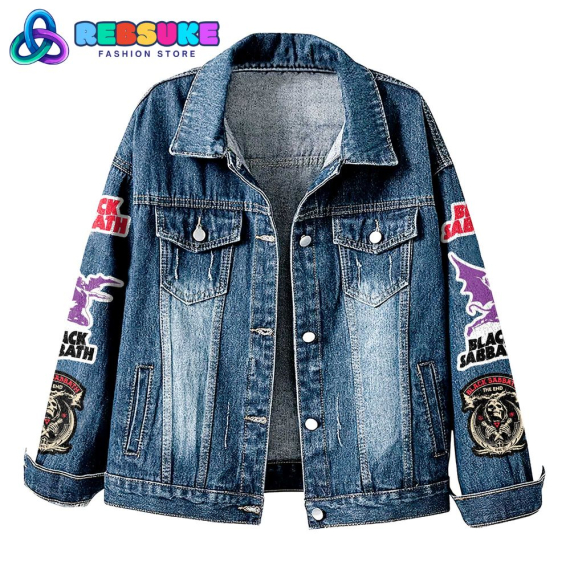 Black Sabbath Back To The Beginning 57th Anniversary  Hooded Hoodless Or Hooded Denim Jacket HG