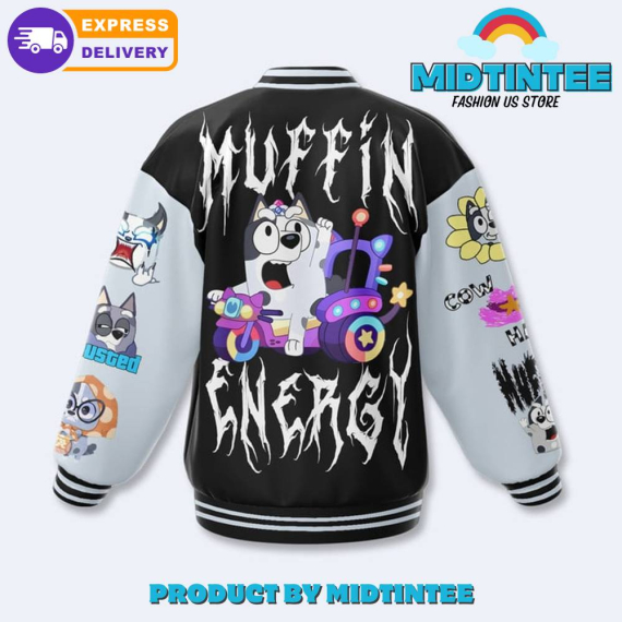 Blu3y Muffin Energy Baseball Jacket or Bomber Jacket HG