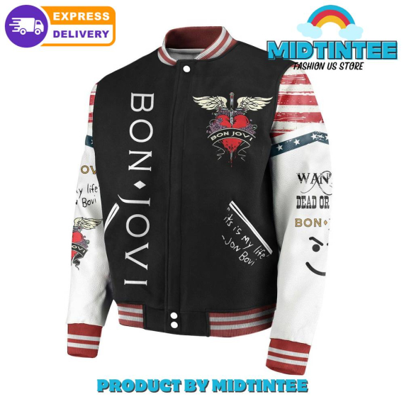 Bon Jovi You Gotta Stand Up Baseball Jacket or Bomber Jacket HG
