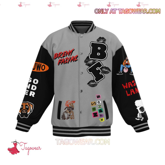 Brent Faiyaz Every Human Has A Tale Every Tale Has A Character HFN Baseball Jacket