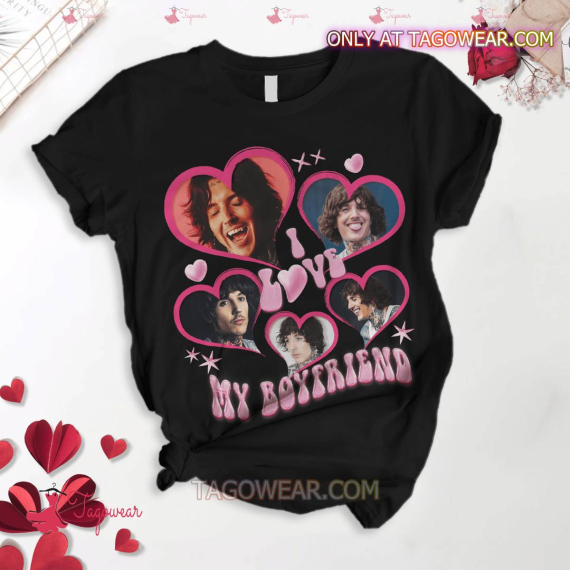 Bring Me The Horizon I Love My Boyfriend Valentine HFN Family Pajamas Set