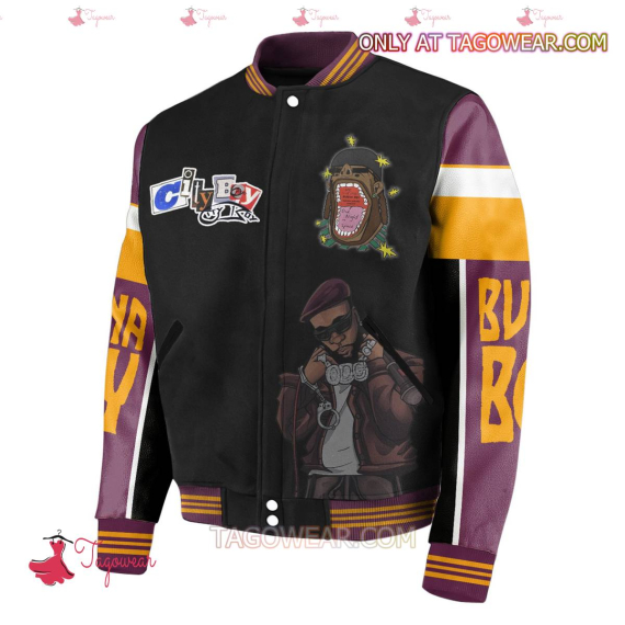 Burna Boy I Need Igbo And Shayo HFN Baseball Jacket