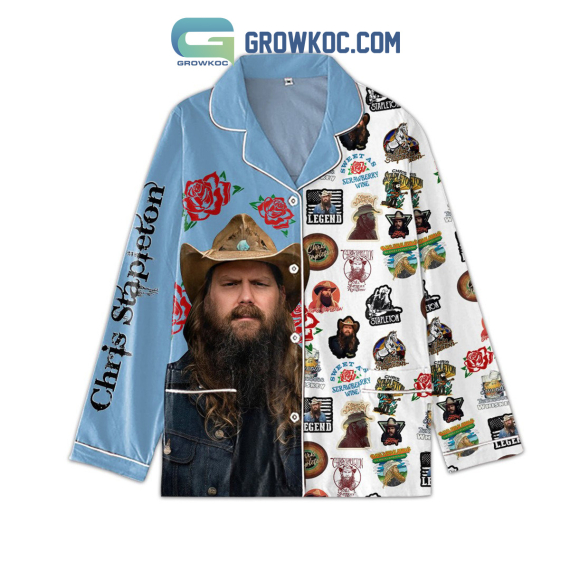 Chris Stapleton Legend Pyjama Pajamas Set NVA