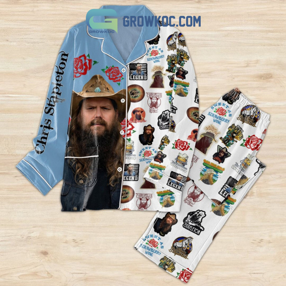 Chris Stapleton Legend Pyjama Pajamas Set NVA