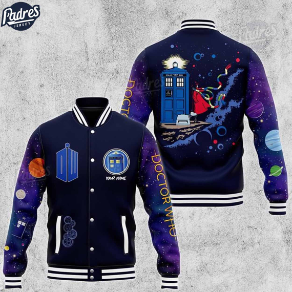 Custom Movie Doctor Who Baseball Jacket HG