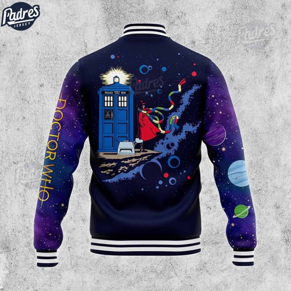 Custom Movie Doctor Who Baseball Jacket HG