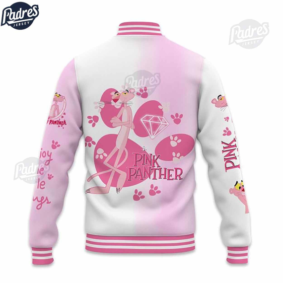 Custom Movie Pink Panther Baseball Jacket HG