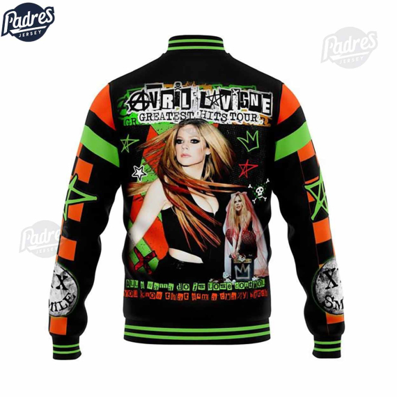 Custom Music Avril Lavigne Baseball Jacket HG