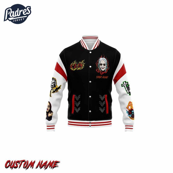 Custom Ozzy Osbourne Baseball Jacket HG