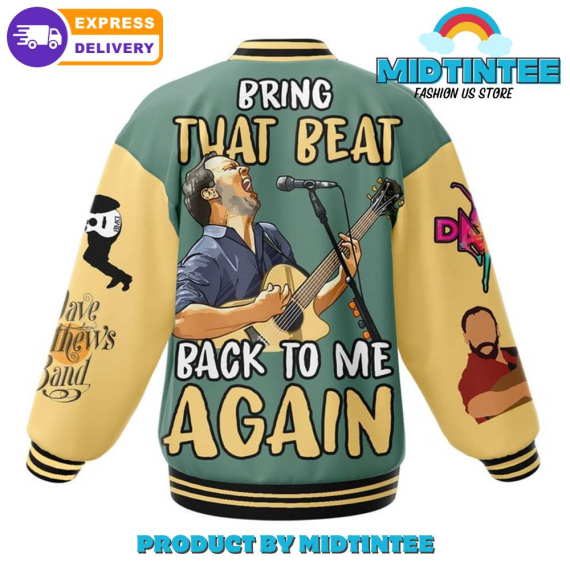 Dave Matthews Band Bring That Beat Baseball Jacket or Bomber Jacket HG