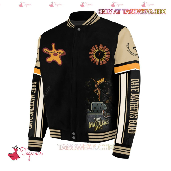 Dave Matthews Band Satellite In My Eyes Like A Diamond In The Sky HFN Baseball Jacket