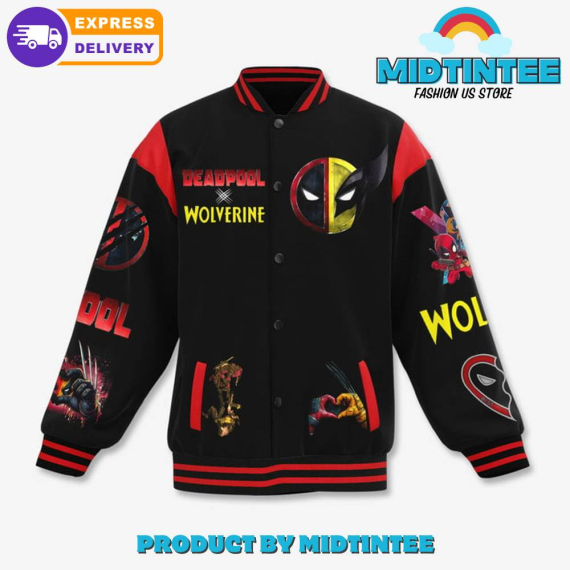 Deadpool And Wolverine We Are Best Friends Baseball Jacket or Bomber Jacket HG