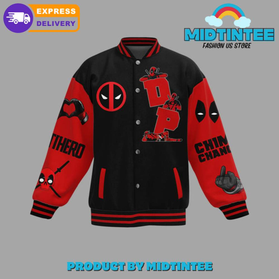 Deadpool Maximum Effort Baseball Jacket HG
