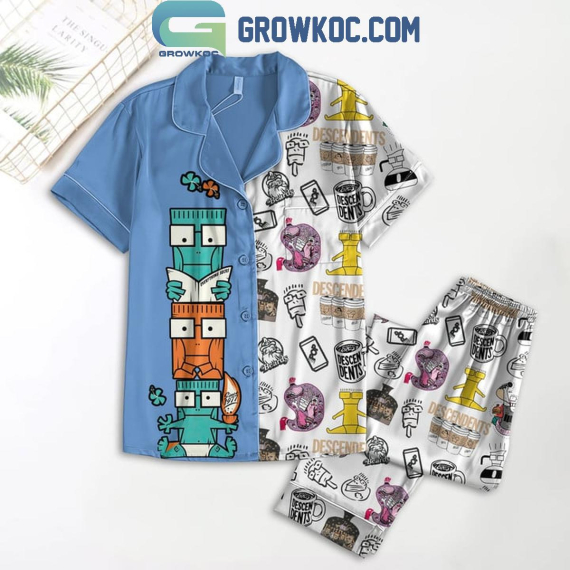 Descendents Rock Band Kabuki Girl Pyjama Pajamas Set NVA
