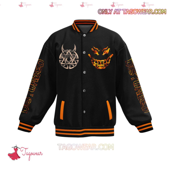 Disturbed Give Your Soul To Me For Eternity HFN Baseball Jacket