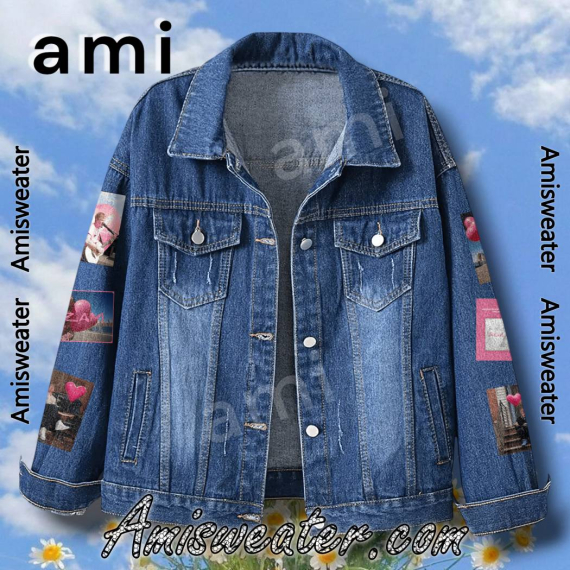 Ed Sheeran Azizam Signature Hooded Hoodless Or Hooded Denim Jacket HG