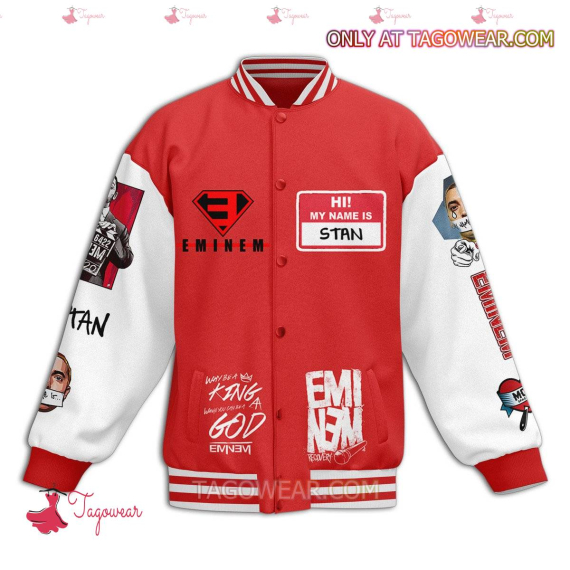 Eminem A Normal Life Is Boring Personalized HFN Baseball Jacket
