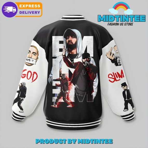 Eminem Rap God Baseball Jacket or Bomber Jacket HG