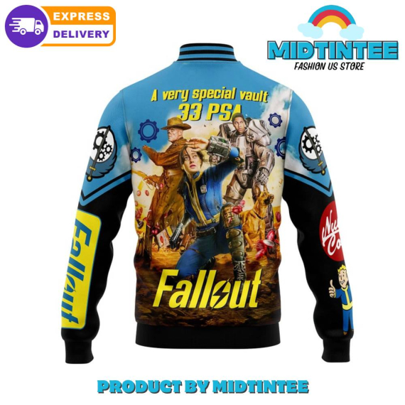 Fallout A Very Special Vault 33 PSA Baseball Jacket HG