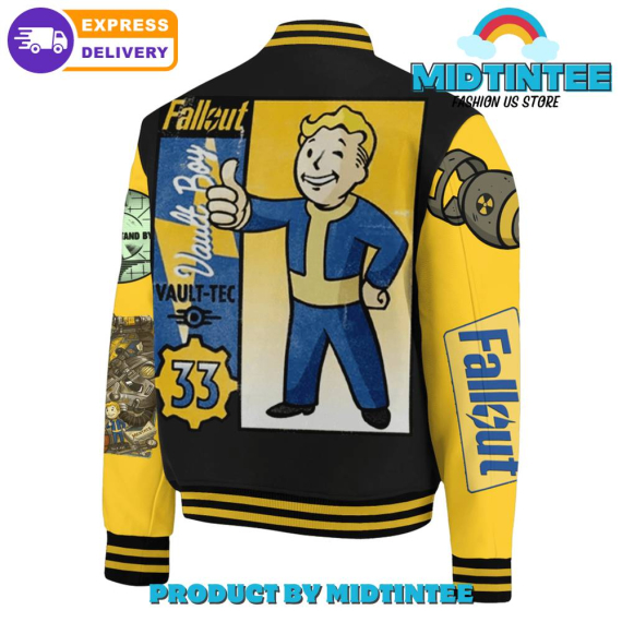 Fallout Atom Cats Baseball Jacket HG