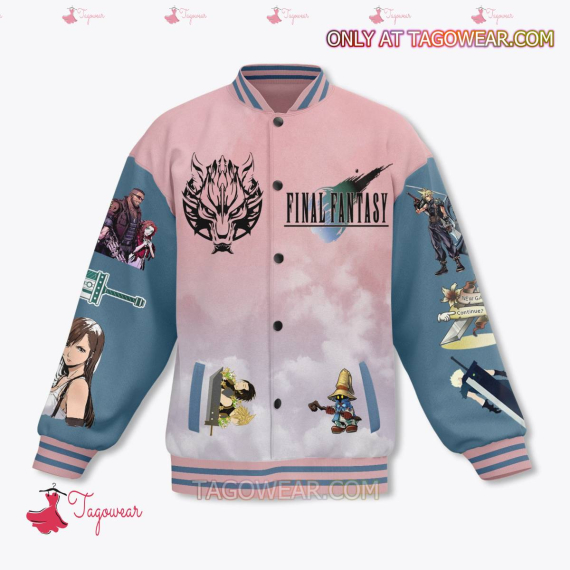 Final Fantasy Moving On HFN Baseball Jacket