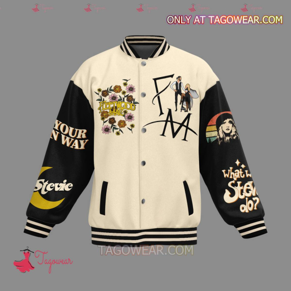 Fleetwood Mac Like A Heartbeat Drives You Mad HFN Baseball Jacket