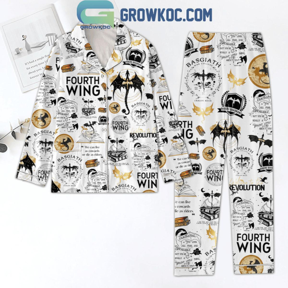 Fourth Wing Revolution Fly Or Die Pyjama Pajamas Set NVA