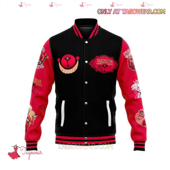 Hazbin Hotel Characters HFN Baseball Jacket