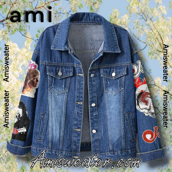 Heart Royal Flush Tour 2025 Dates Hooded Hoodless Or Hooded Denim Jacket HG
