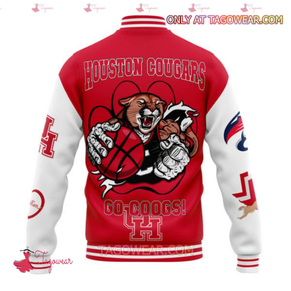 Houston Cougars Go Coogs HFN Baseball Jacket