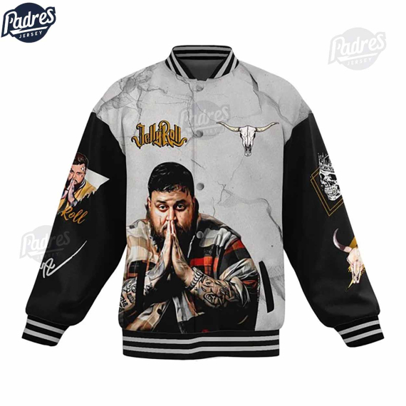 I Am Not Okay Jelly Roll Baseball Jacket Music Style HG