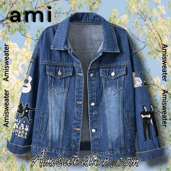 Jones Brothor Love Me To Heaven Hooded Hoodless Or Hooded Denim Jacket HG