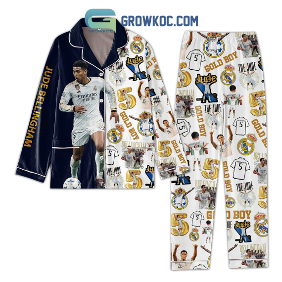 Jude Bellingham Real Madrid Soccer Pyjama Pajamas Set NVA