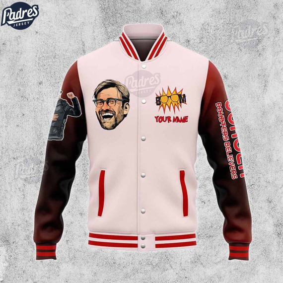 Jurgen Klopp  Baseball Jacket HG  Custom Name
