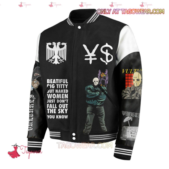 Kanye West Vultures HFN Baseball Jacket