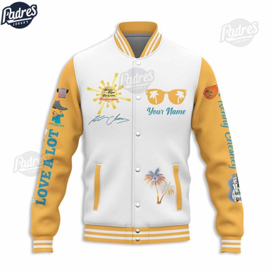 Kenny Chesney Baseball Jacket HG  Custom Name