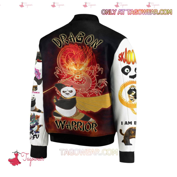 Kung Fu Panda 4 Dragon Warrior HFN Baseball Jacket