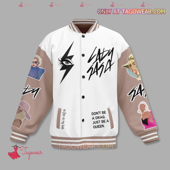 Lady Gaga I Don't Want To Make Money I Want To Make A Difference HFN Baseball Jacket