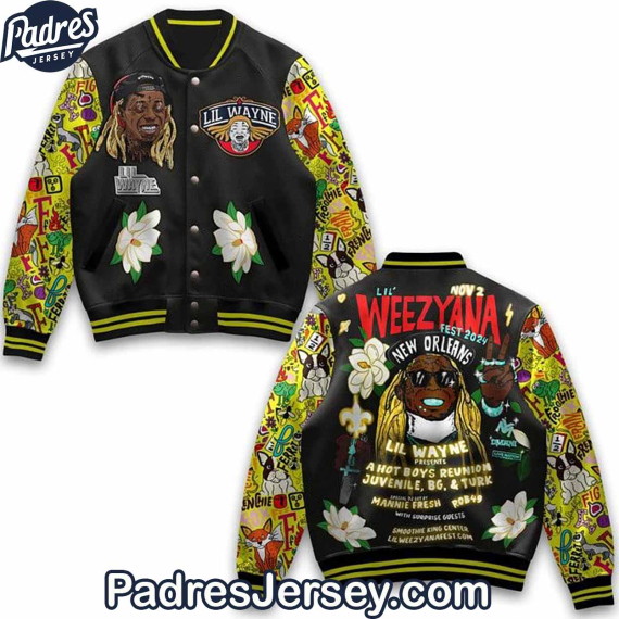 Lil Wayne Weezyana Baseball Jacket HG Outfit