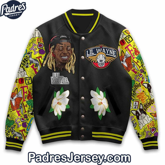 Lil Wayne Weezyana Baseball Jacket HG Outfit