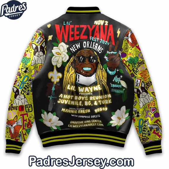 Lil Wayne Weezyana Baseball Jacket HG Outfit