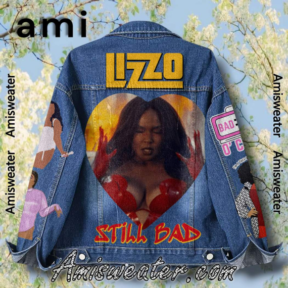 Lizzo Still Bad Hooded Hoodless Or Hooded Denim Jacket HG