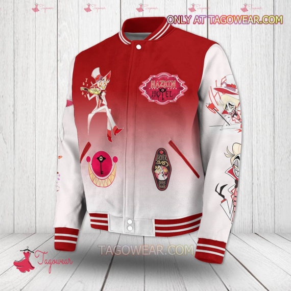 Lucifer Hazbin Hotel HFN Baseball Jacket