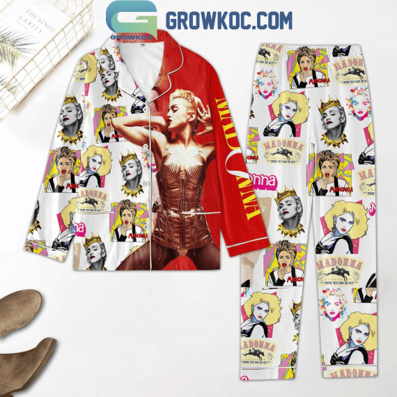 Madonna Music Pop Queen Pyjama Pajamas Set NVA